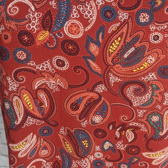 Loft Paisley Shirt Small - Picture 2 of 6